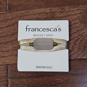 Francesca's gold wrap bracelet